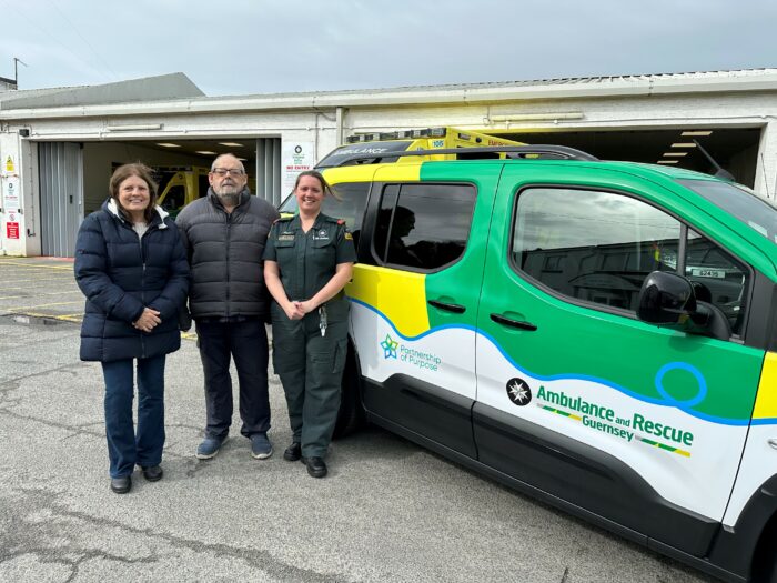 Preventative Care vehicle donated to ambulance service